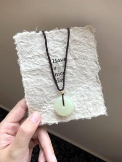 我请问!谁不喜欢这款和田玉项链!